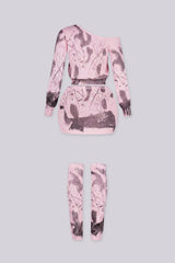 Hush Cozy Top &amp; Skirt Leg Warmers SET