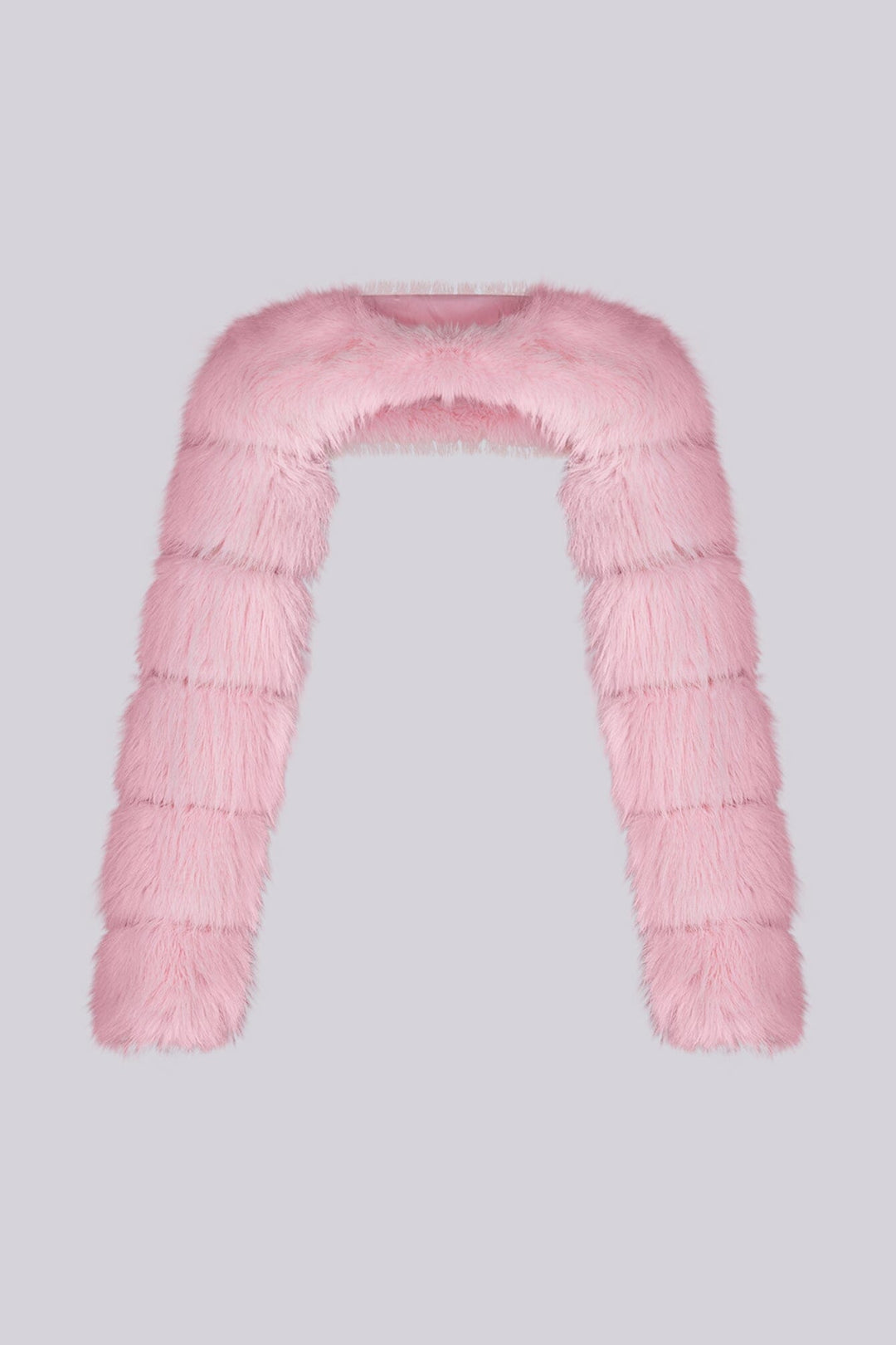 Polar Halo Faux Fur Bolero Jacket