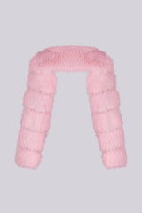 Polar Halo Faux Fur Bolero Jacket