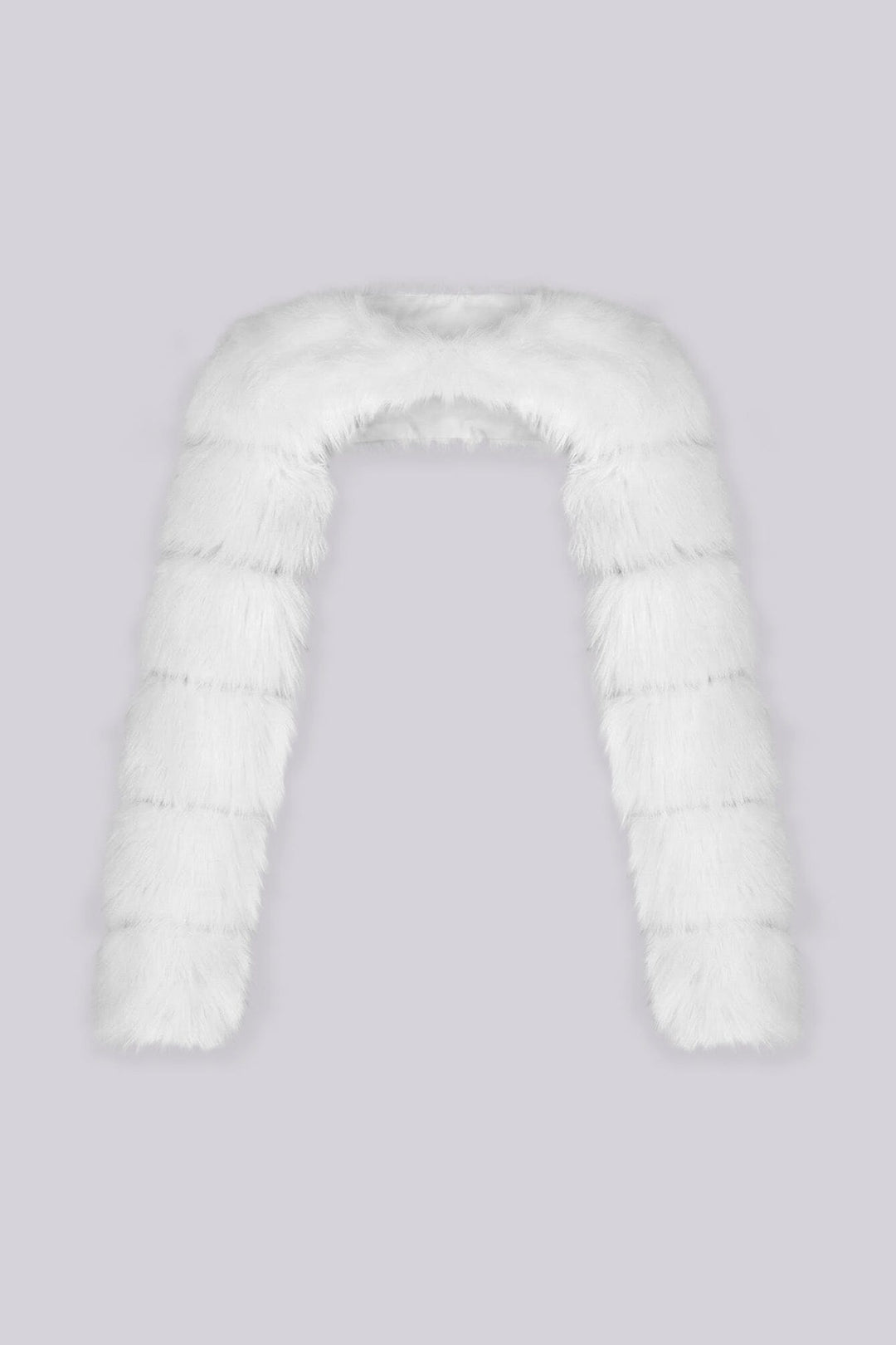 Polar Halo Faux Fur Bolero Jacket