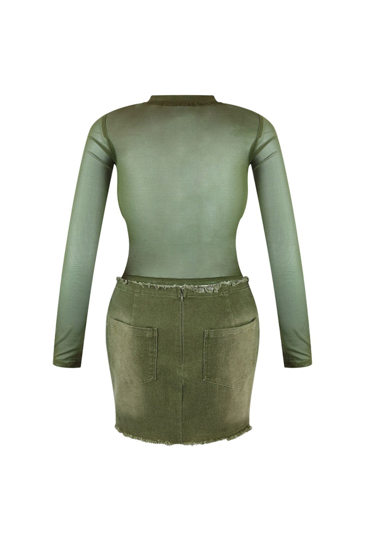 Only Necessary Vintage Top &amp; Skirt SET