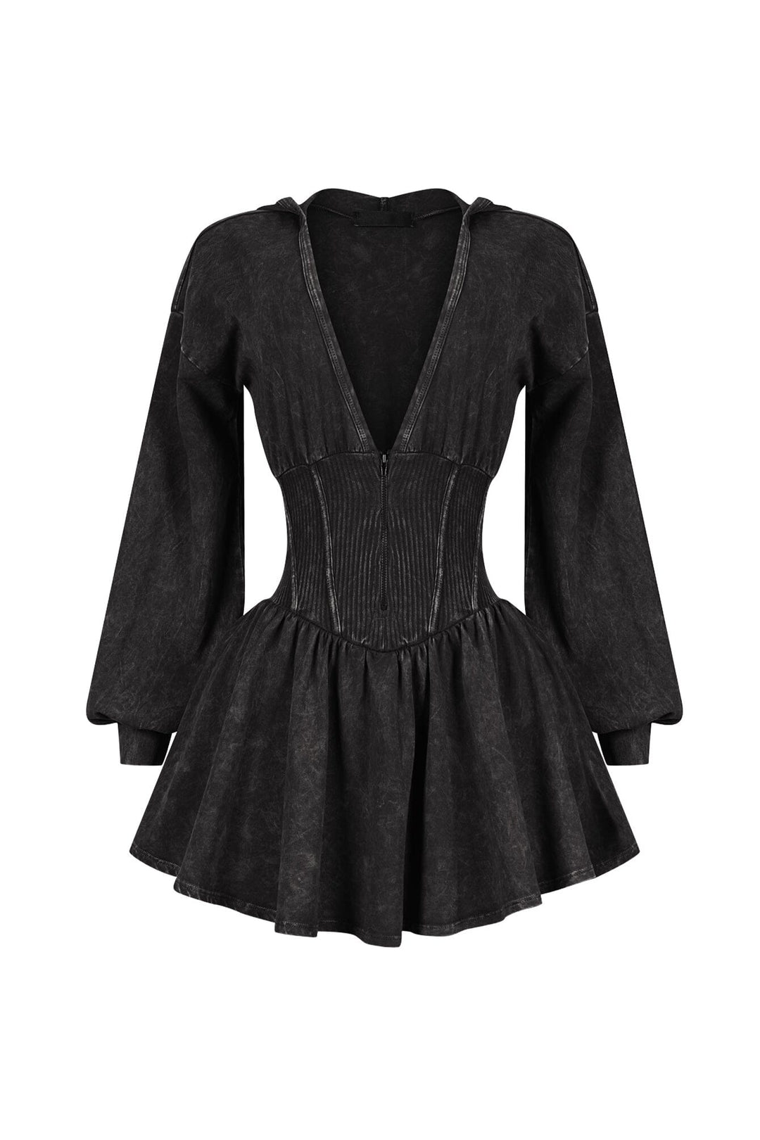Marlowe Mineral Washed Corset Mini Dress