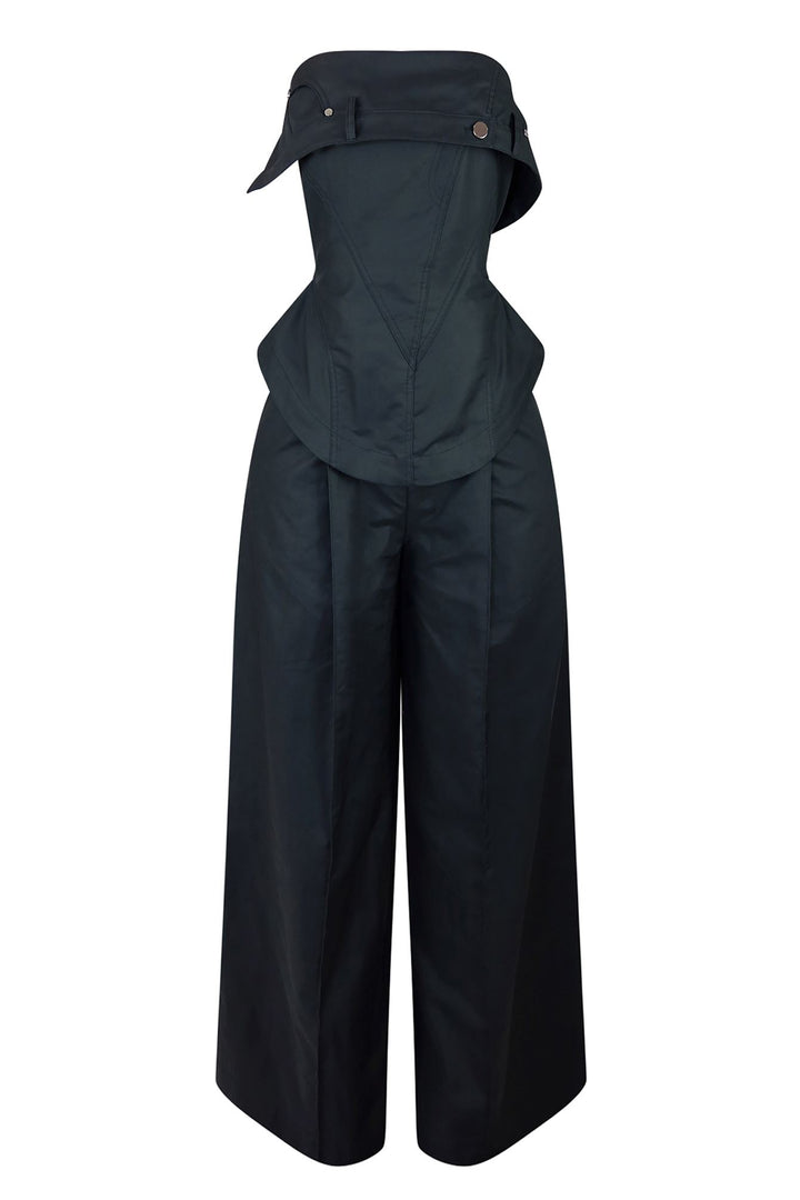 Paige Wide Leg Tube Jumpsuit