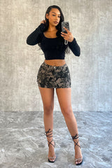 Wild Girl Camo Skirt SKIRT EDGE 