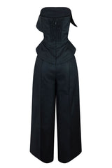 Paige Wide Leg Tube Jumpsuit