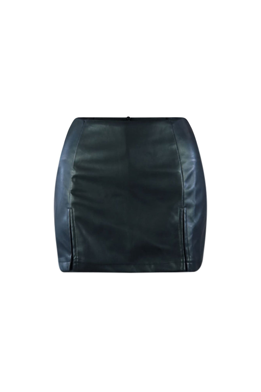 Fine Girl Vegan Leather Skort SKIRT EDGE Small Black 