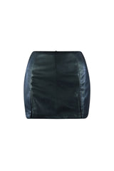 Fine Girl Vegan Leather Skort SKIRT EDGE Small Black 