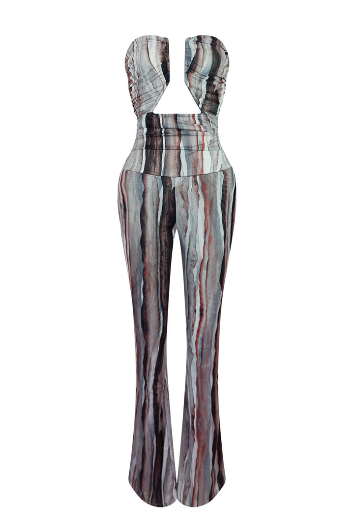 Perfect Weekend Mesh Underwire Jumpsuit