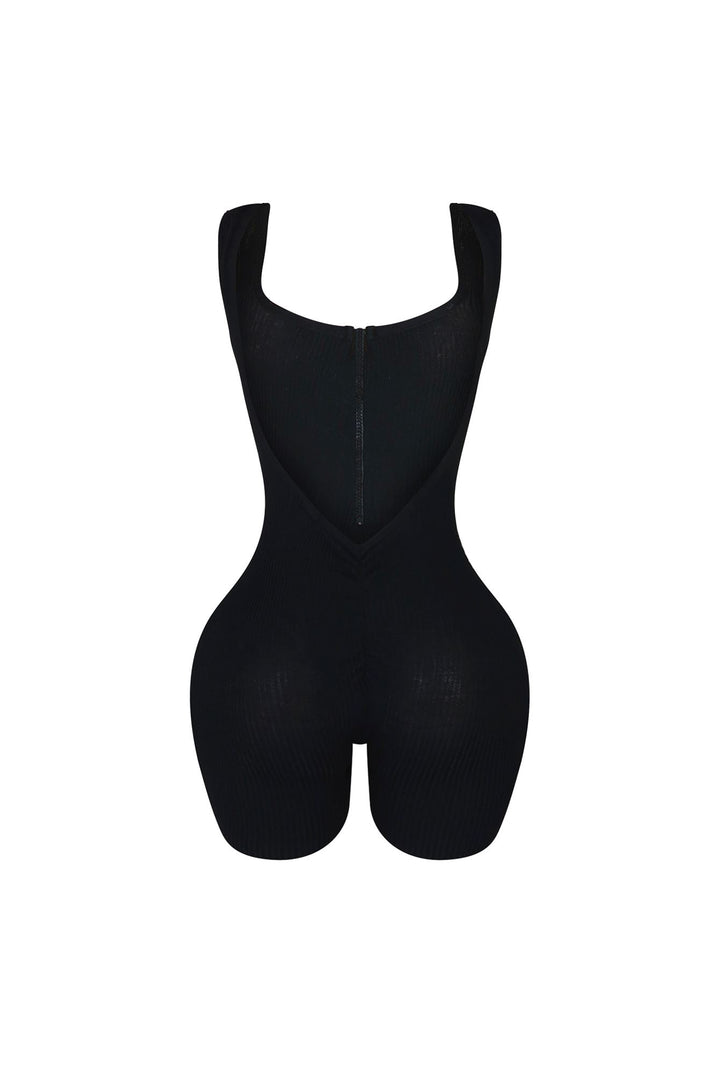 Born This Way Front Zipper Romper