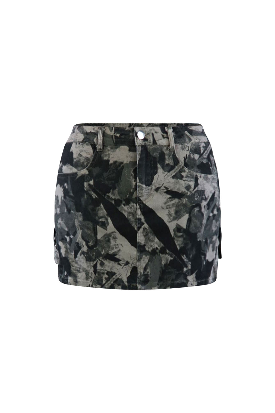 Wild Girl Camo Skirt SKIRT EDGE Small Multi 