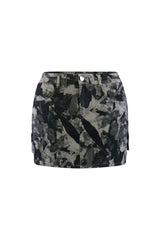 Wild Girl Camo Skirt SKIRT EDGE Small Multi 