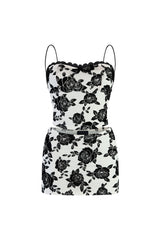 I Want You Floral Top &amp; Skirt SET