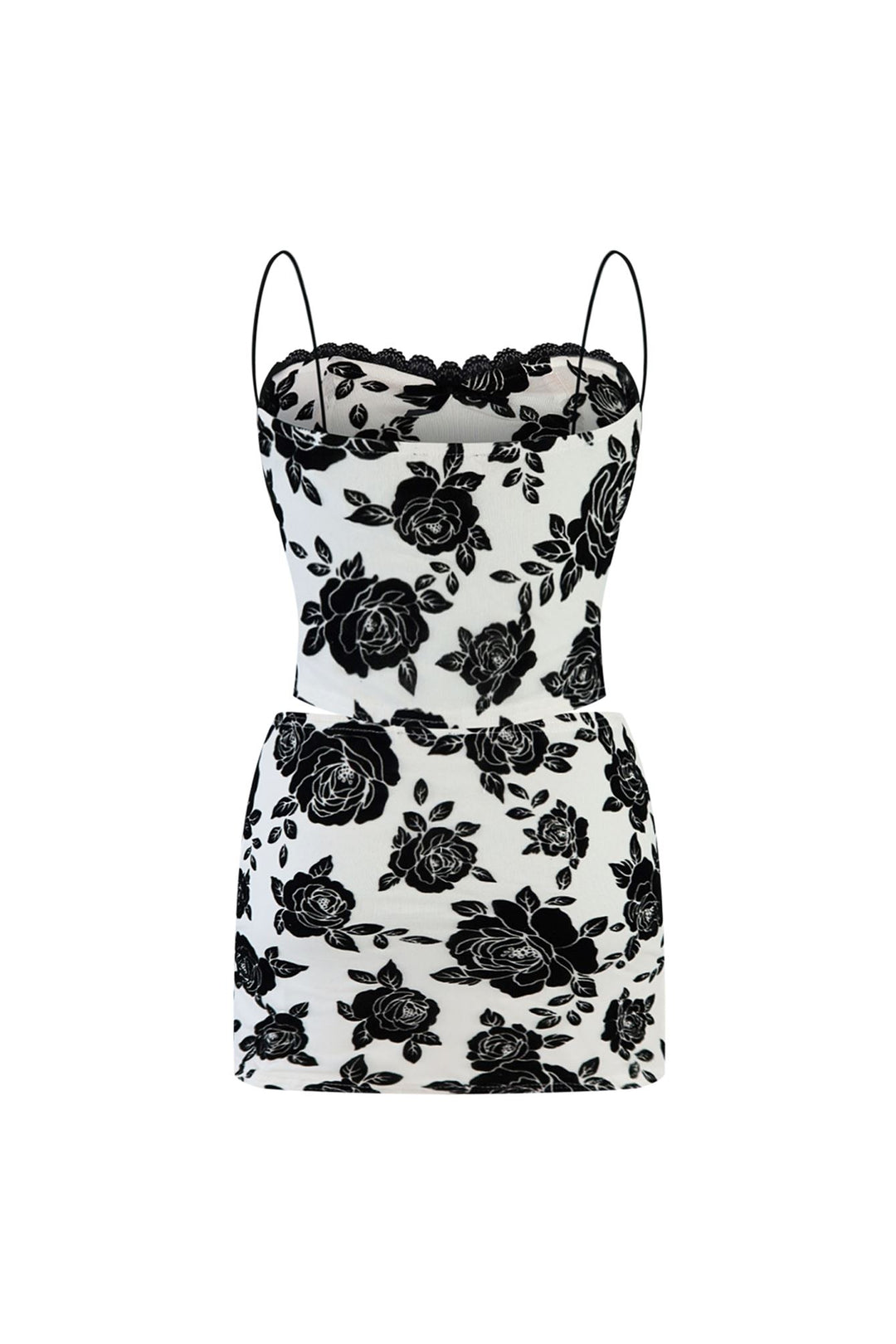 I Want You Floral Top &amp; Skirt SET