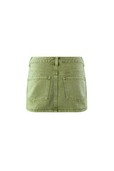 Weekend Travel Cargo Mini Skirt