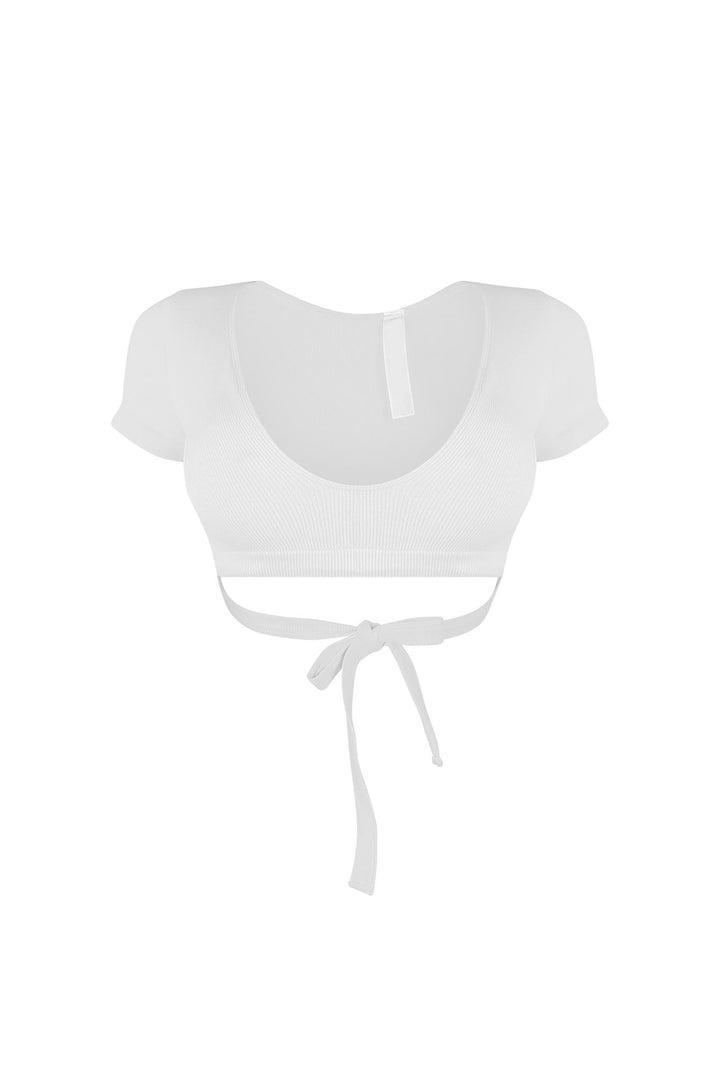 Got Your Back Back Tie Basic Top
