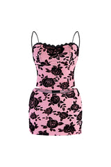 I Want You Floral Top &amp; Skirt SET