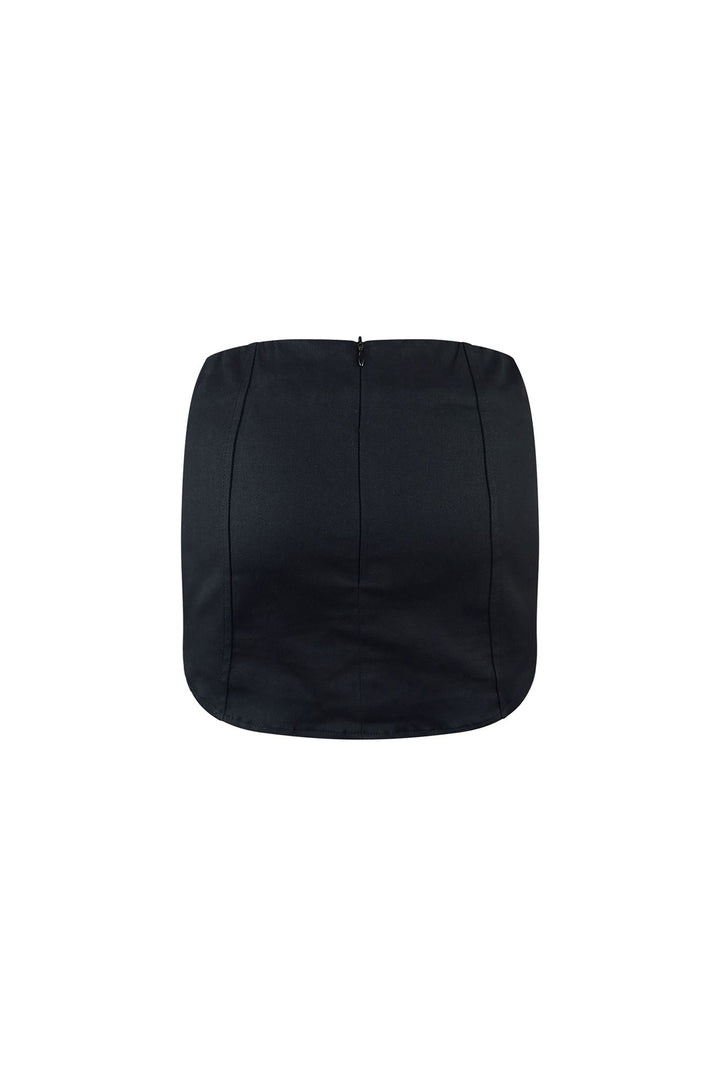 Love U Shape Mini Skirt