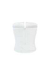 Hold Up Mesh Ruched Underwired Top