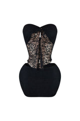 Feel Good Lace Top &amp; Mini Skirt SET