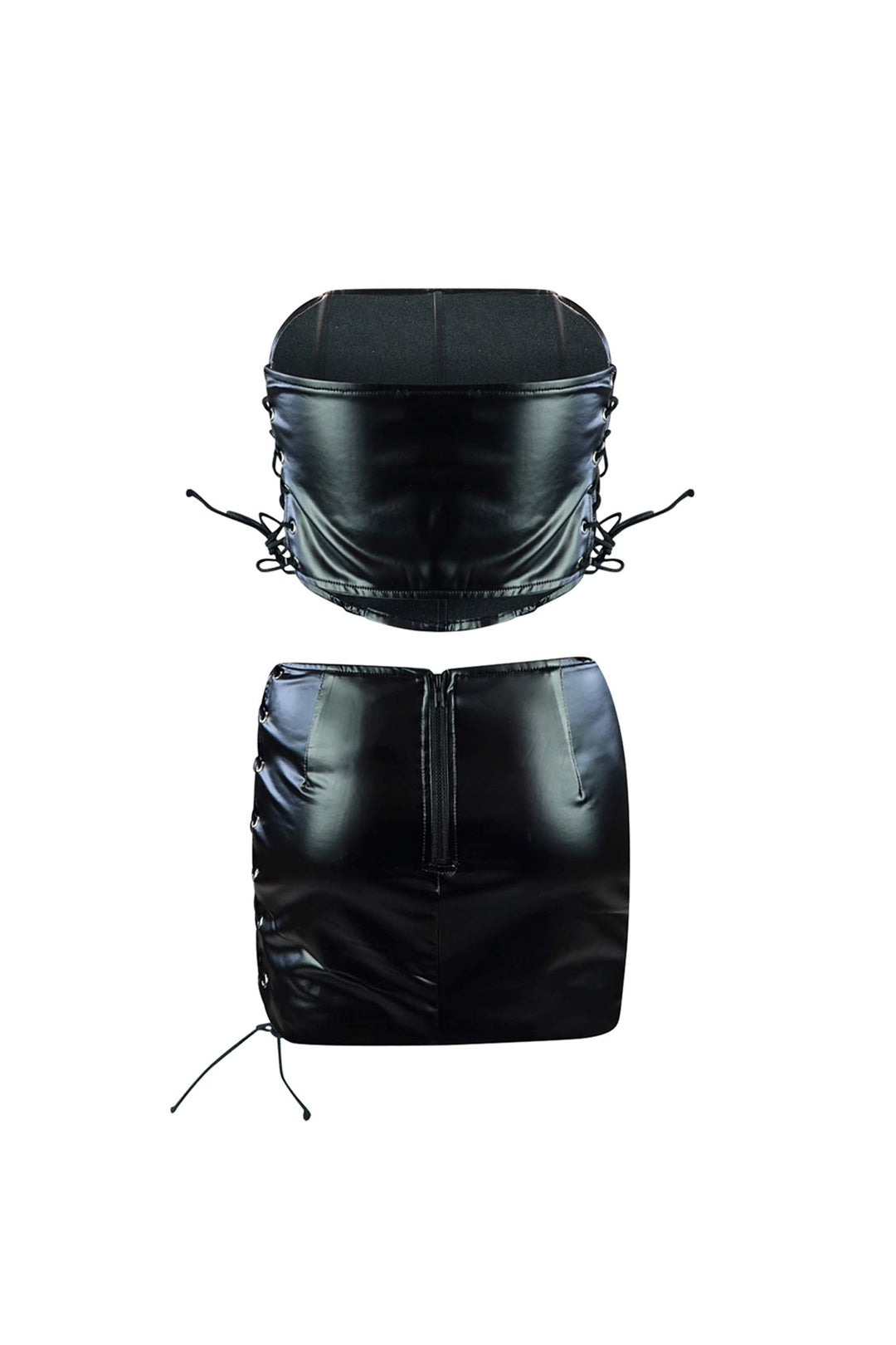 Six Senses Lace Up Top &amp; Skirt SET matching sets EDGE 
