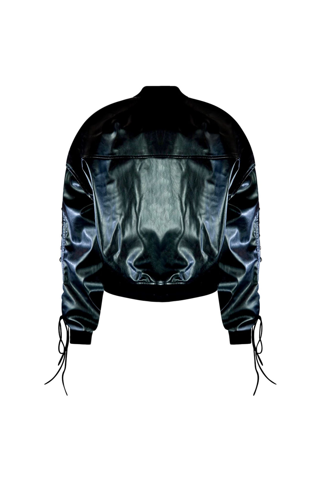 Edge Vegan Leather Bomber Jacket Outerwear EDGE 