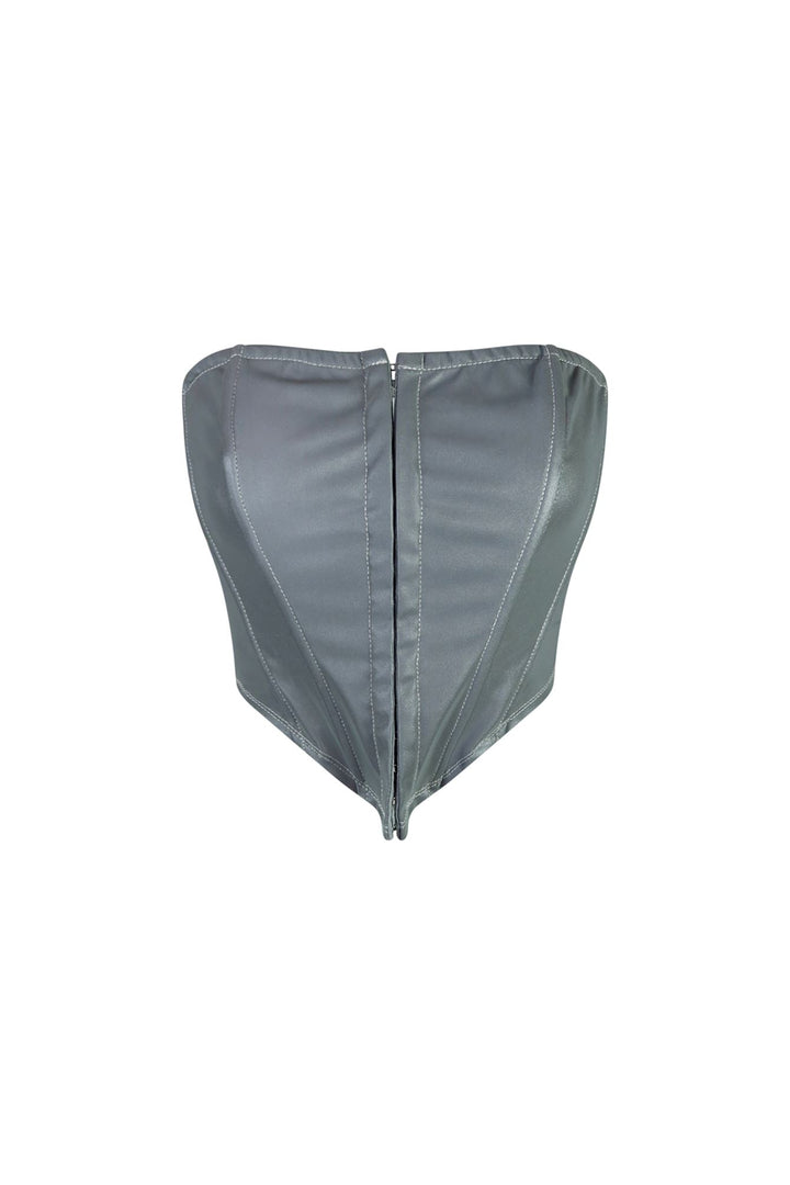 Manifest It Reflective Corset Top