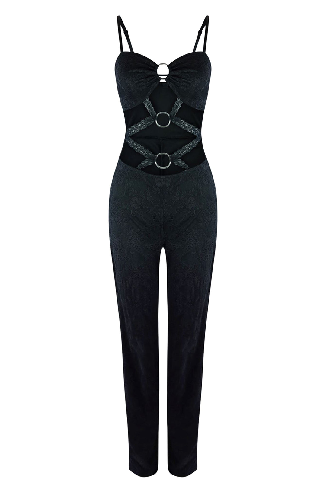 Ring Me Up Lace Jumpsuit