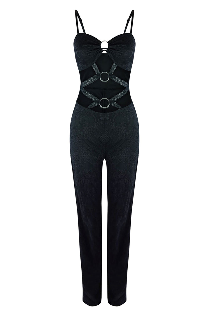 Ring Me Up Lace Jumpsuit
