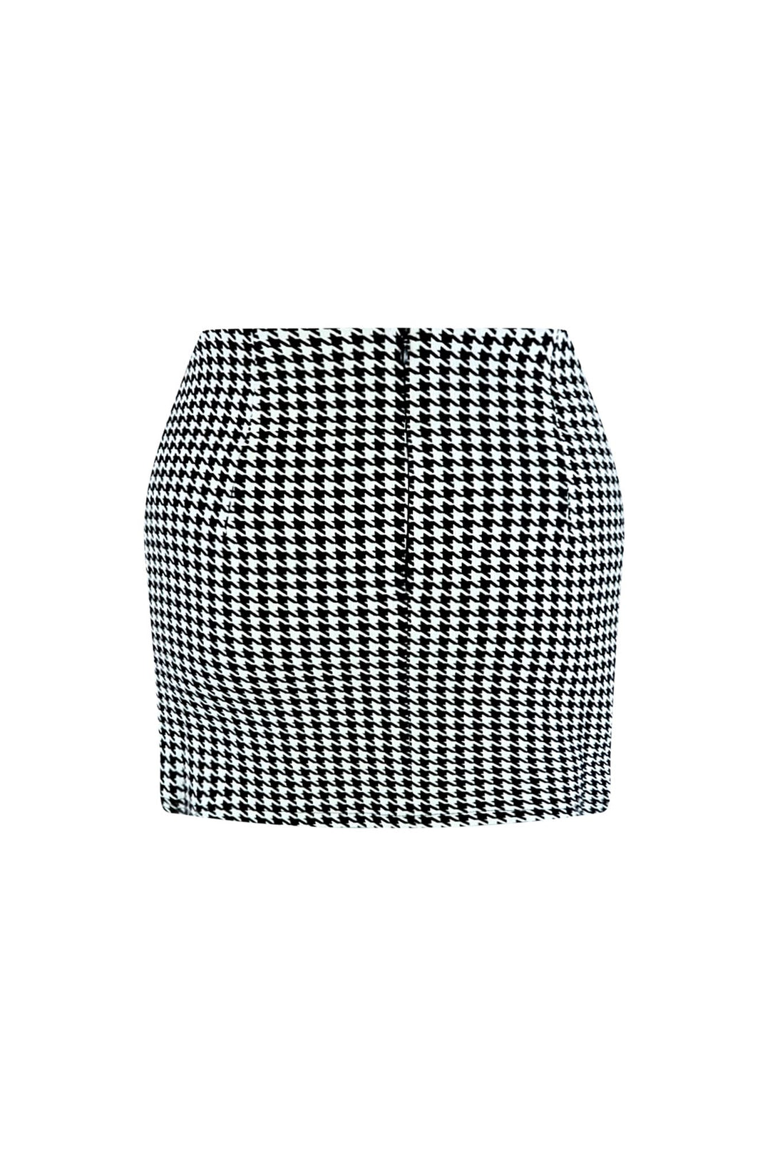 Blair Houndstooth Mini Skirt SKIRT EDGE 