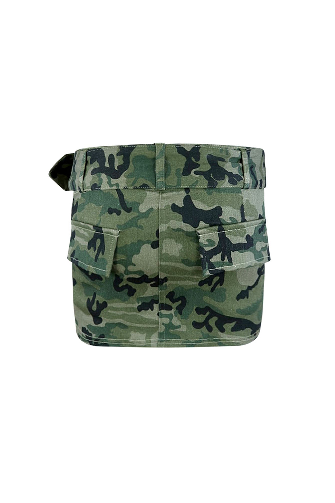 Belted For You Camo Cargo Mini Skirt SKIRT EDGE 