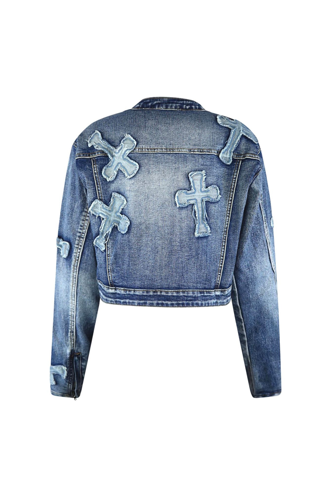 Cross Your Mind Denim Jacket Outerwear EDGE 