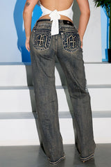 MISS ME Phantom Washed Denim Jeans