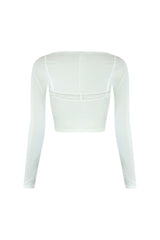Soothing Basic Cami Crop Top With Bolero Set Crop Top EDGE 