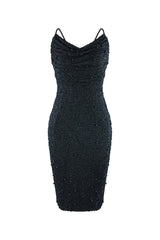 Effortless Love Cowl Neck Midi Dress