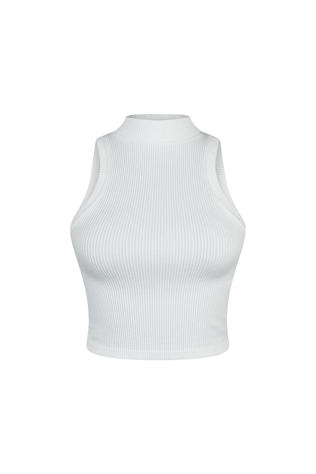 Kaylee Mock Neck Sleeve Less Top