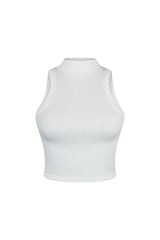 Kaylee Mock Neck Sleeve Less Top