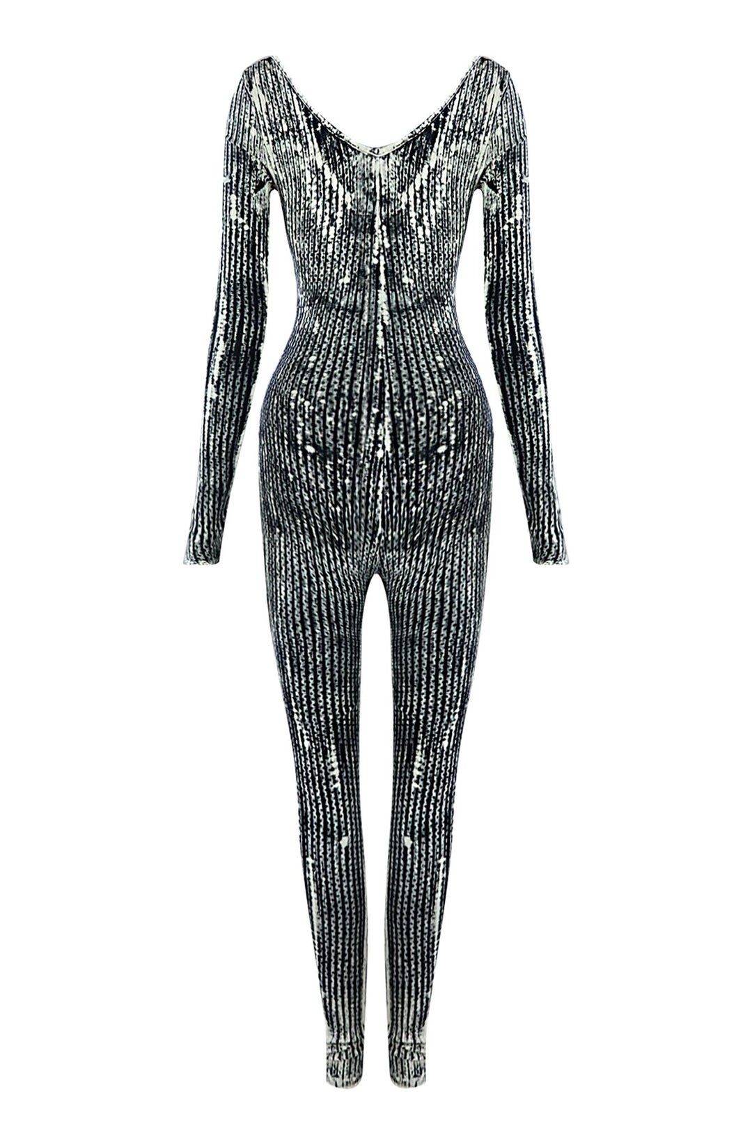 Skim Milk Ribbed Wide Neck Jumpsuit