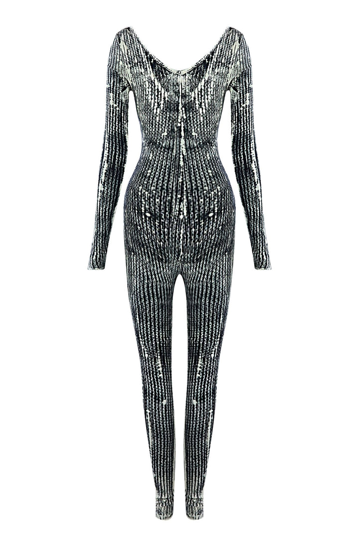 Skim Milk Ribbed Wide Neck Jumpsuit