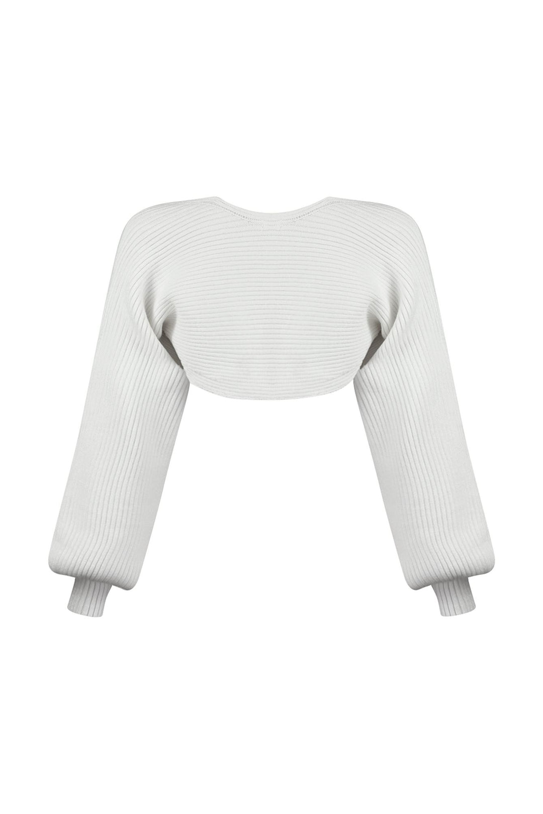 Matilda Ribbed Knit Bolero Cardigan