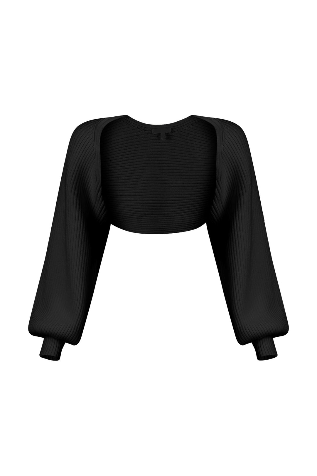 Matilda Ribbed Knit Bolero Cardigan