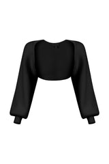 Matilda Ribbed Knit Bolero Cardigan