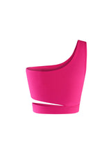 Soft Smooth One Shoulder Cutout Top