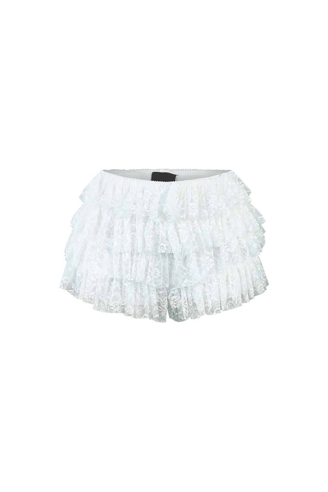 First Date Ruffled Layered Lace Skort