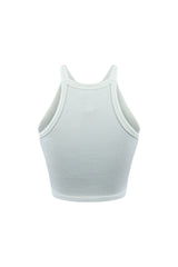 Paradise Rhinestone Ribbed Top
