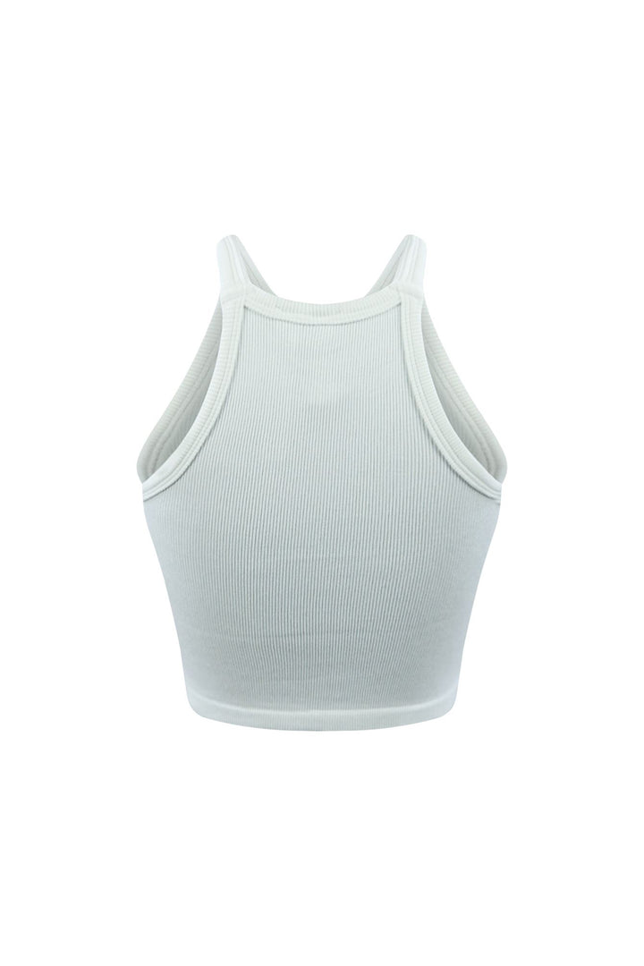 Paradise Rhinestone Ribbed Top