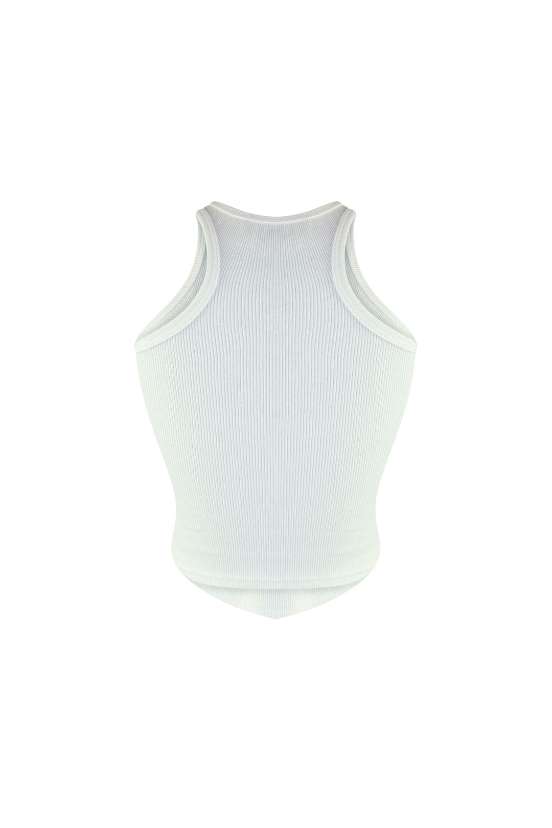 Stunning Piercing Detail Ribbed Top
