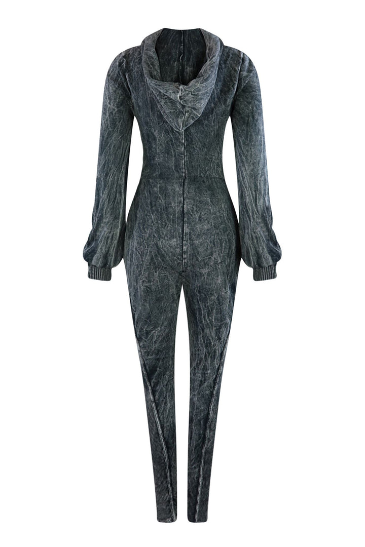 Benefit Mineral Washed Ribbed Jumpsuit Rompers + Jumpsuits EDGE 