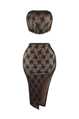 Lace Baby Corset Top &amp; Skirt SET