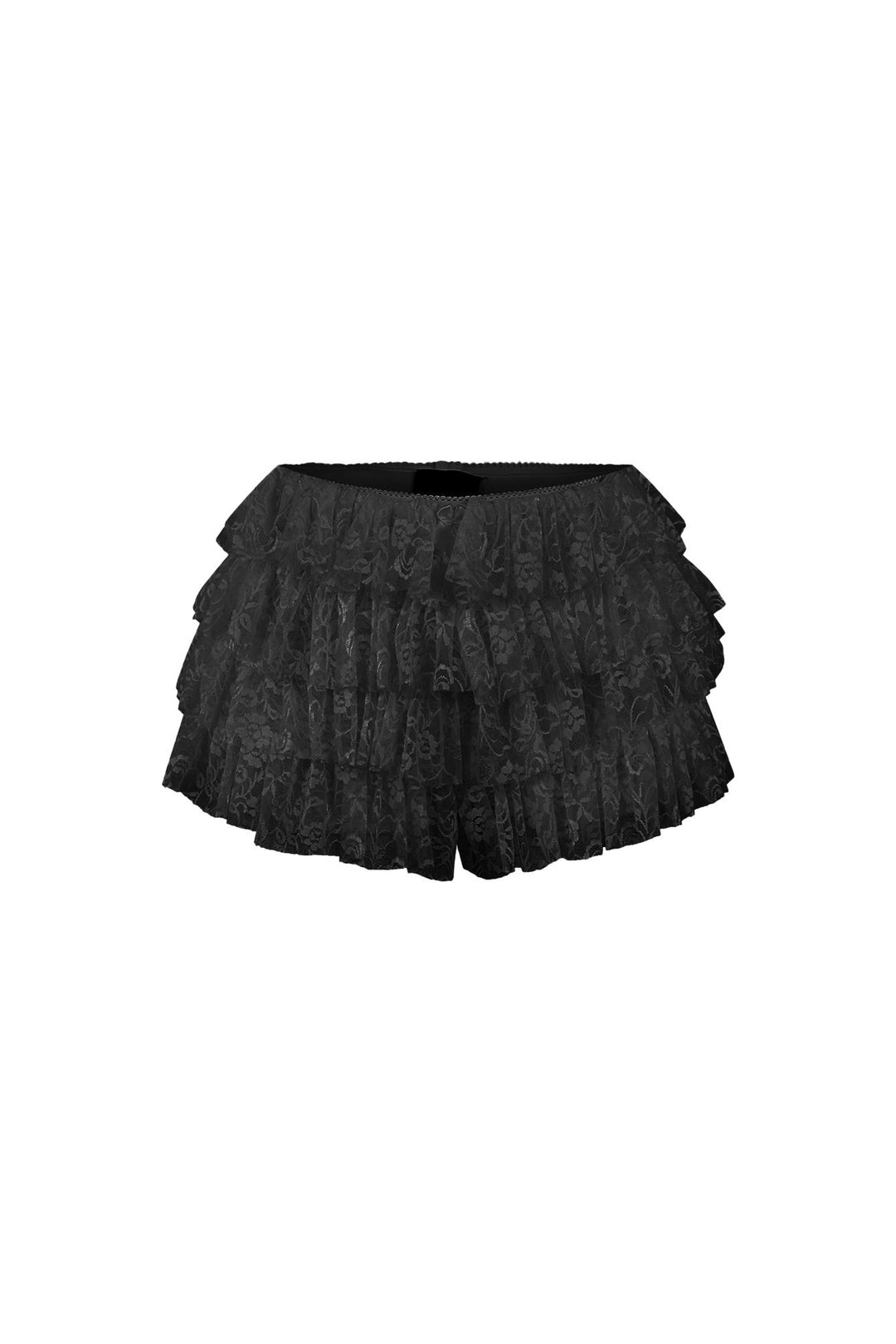 First Date Ruffled Layered Lace Skort