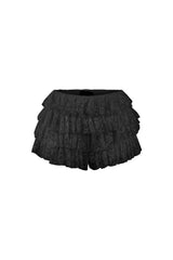 First Date Ruffled Layered Lace Skort